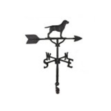 GARDENGEAR 200 Series 32 In Black Lab Weathervane GA742310